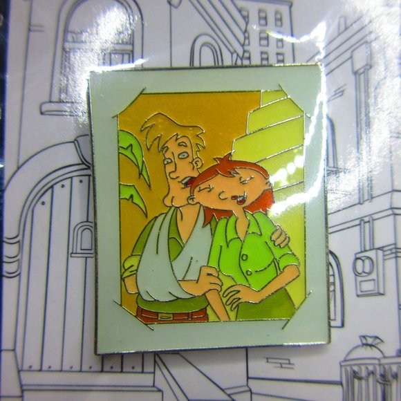 Hey Arnold Arnold’s Parents Photo Enamel Pin Nick Box EXCLUSIVE SPRING 2021 - Picture 2 of 6